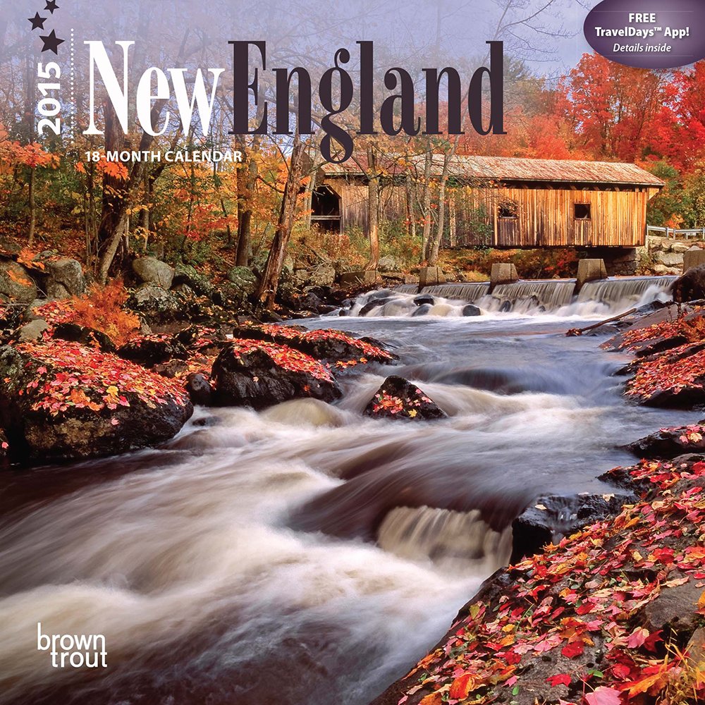 New England 2015 Calendar Travel