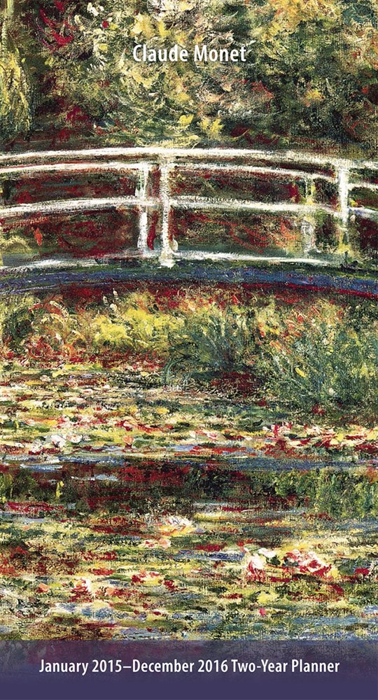 Claude Monet 2015 Two Year Pocket Planner Books