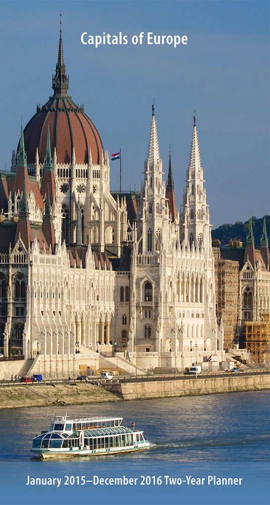 Capitals of Europe January 2015 - December 2016 Two Year Planner Travel