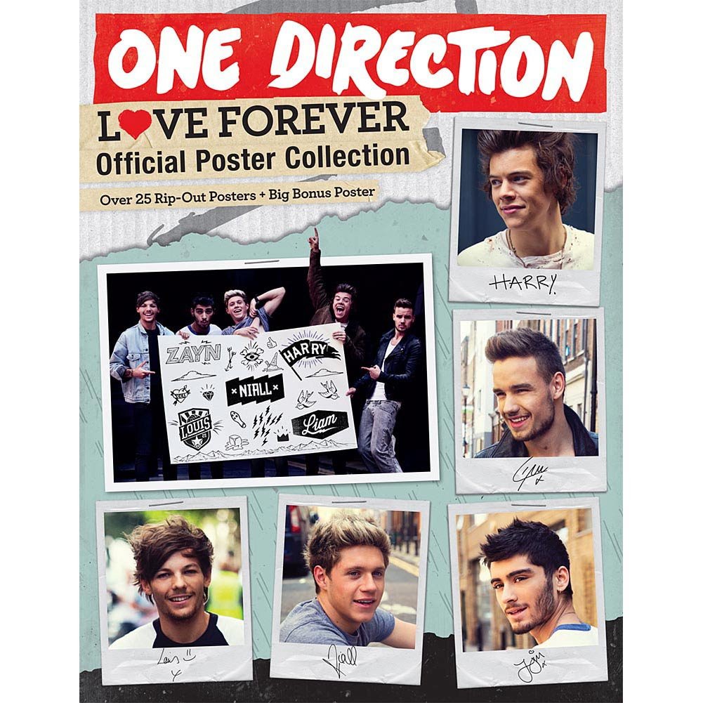One Direction Love Forever Official Poster Collection Arts & Music