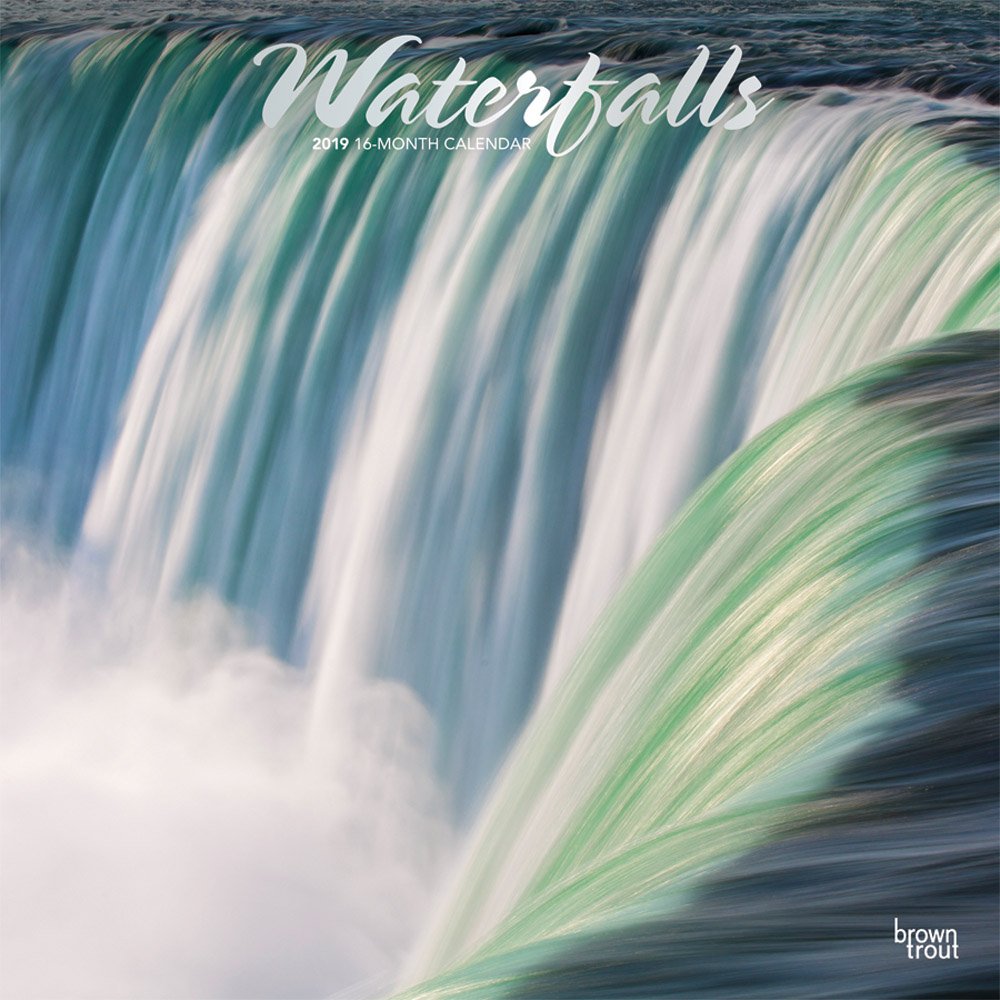 Waterfalls 2019 Calendar book
