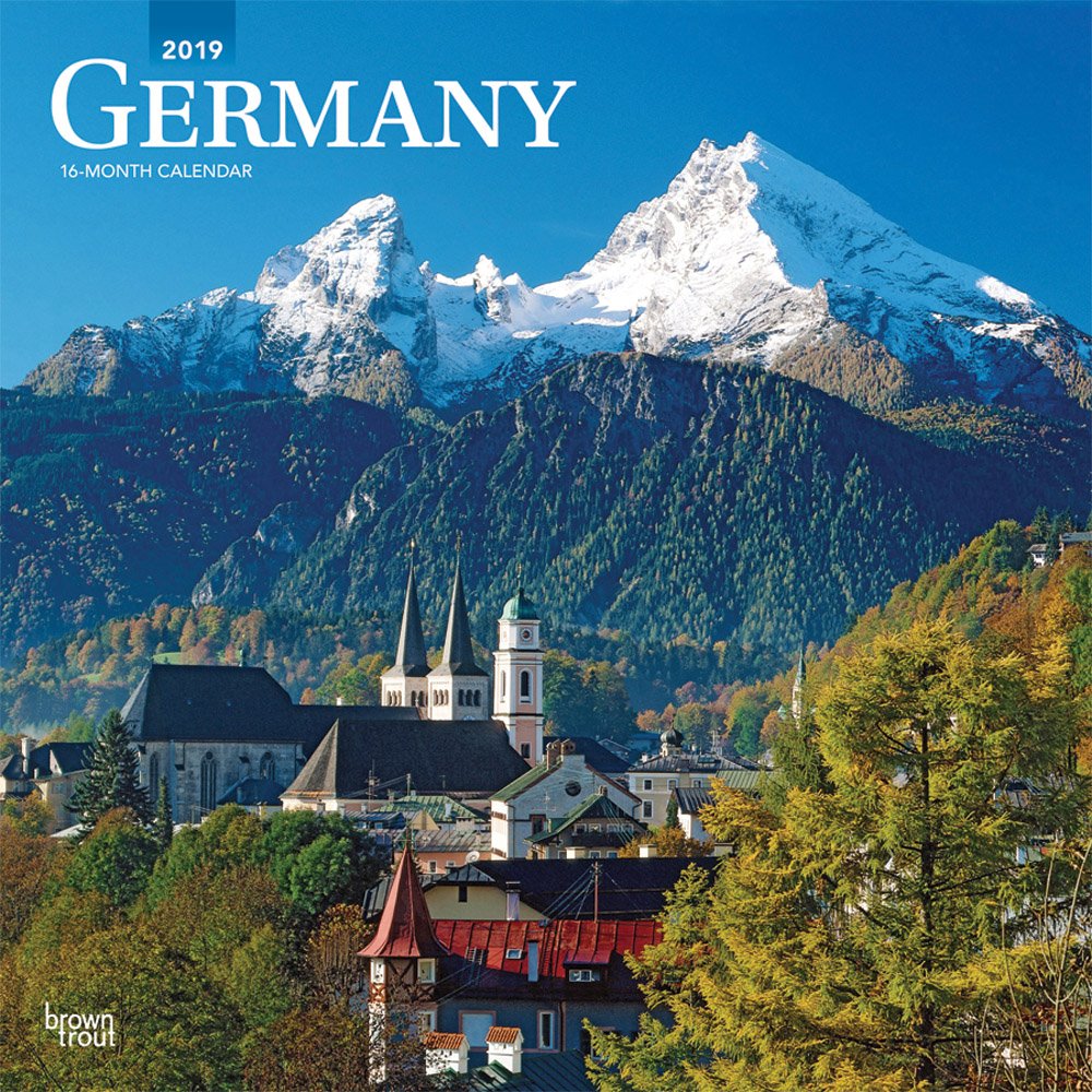 Germany 2019 Calendar book