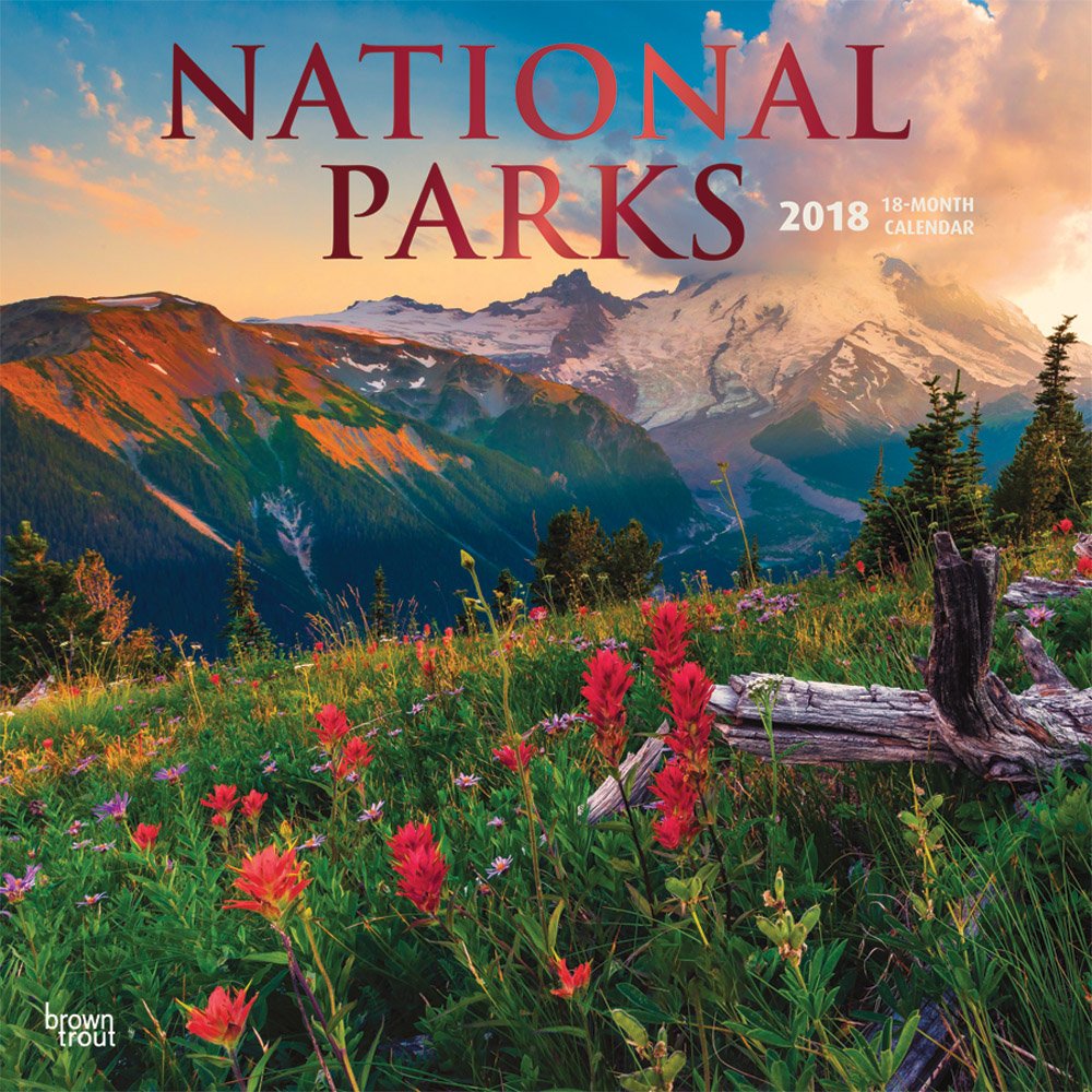 National Parks 2018 Calendar book