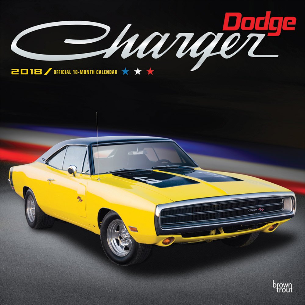 Dodge Charger 2018 Calendar book