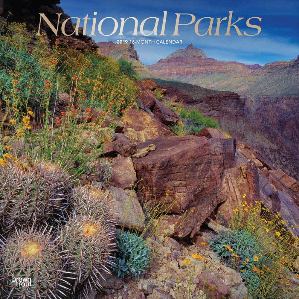 National Parks 2019 Calendar book