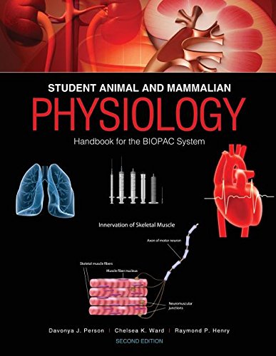 Student Animal and Mammalian Physiology Handbook for the Biopac System Natural Sciences