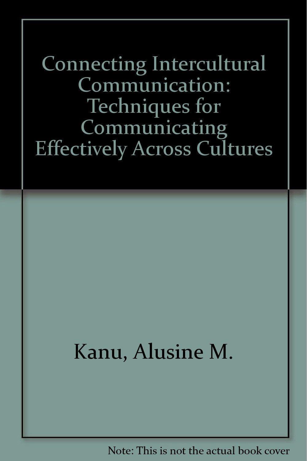 Product Image: Connecting Intercultural Communication: Techniques for Communicating Effectively Across Cultures