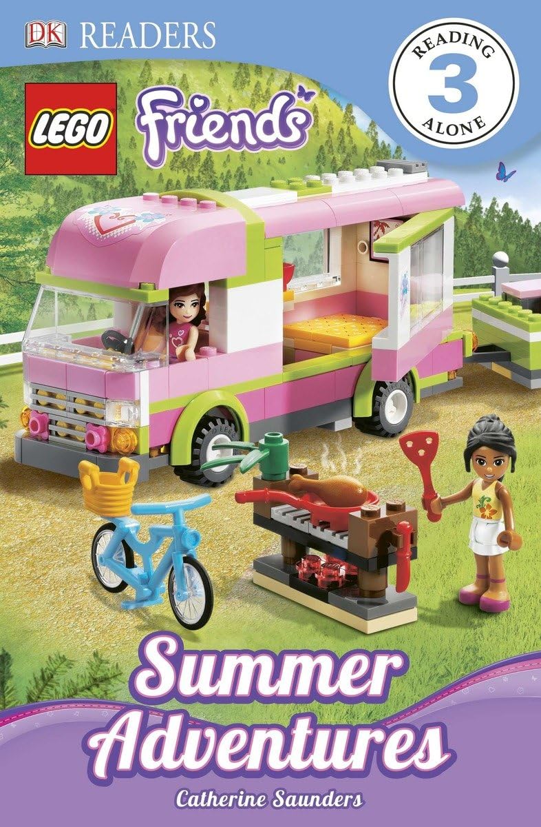 DK Readers L3: LEGO Friends: Summer Adventures (DK Readers Level 3, Band 3) Non-fiction