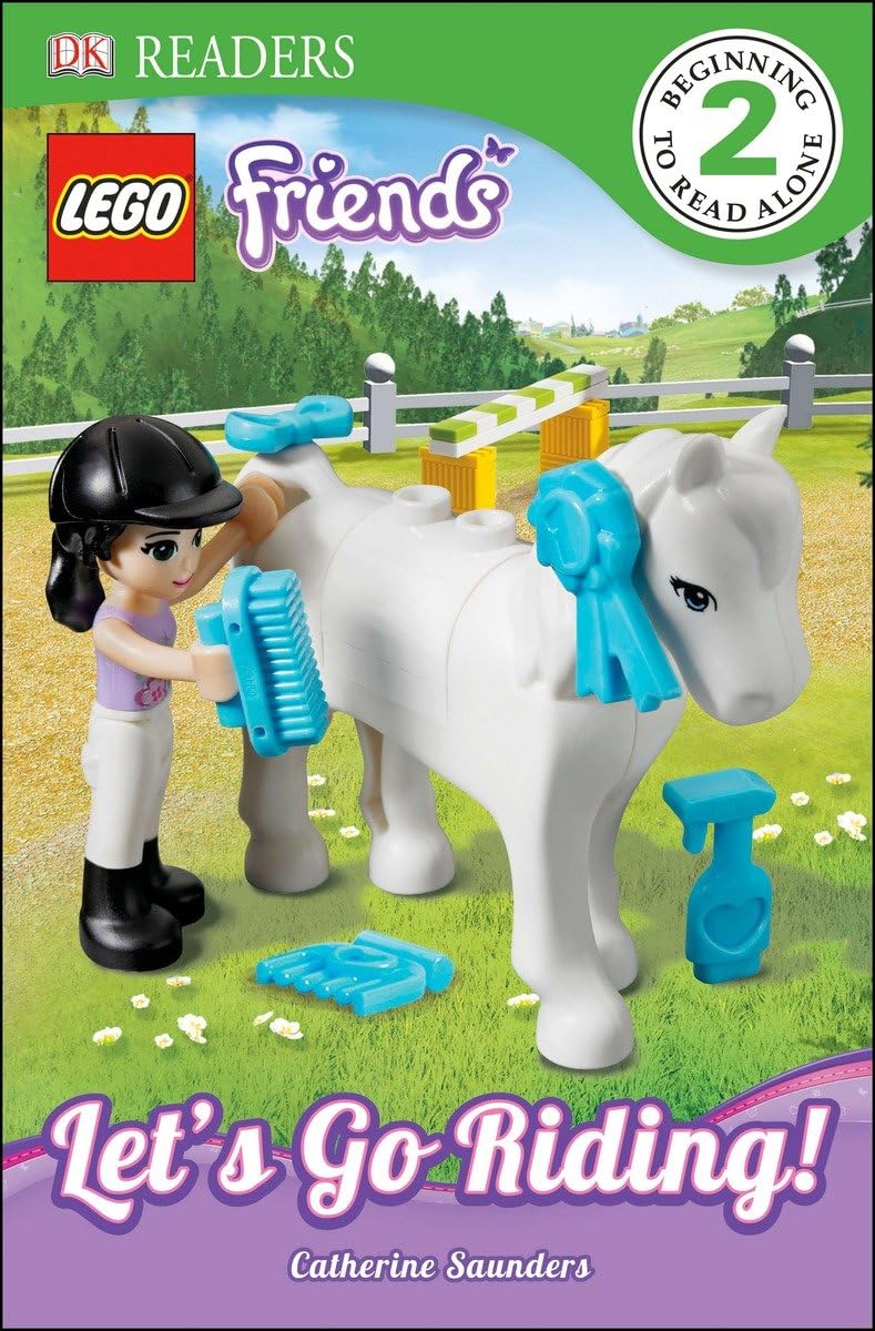 DK Readers L2: LEGO Friends: Let's Go Riding! (DK Readers Level 2, Band 2) Leisure & Fun