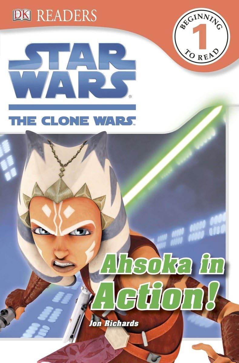DK Readers L1: Star Wars: The Clone Wars: Ahsoka in Action! book