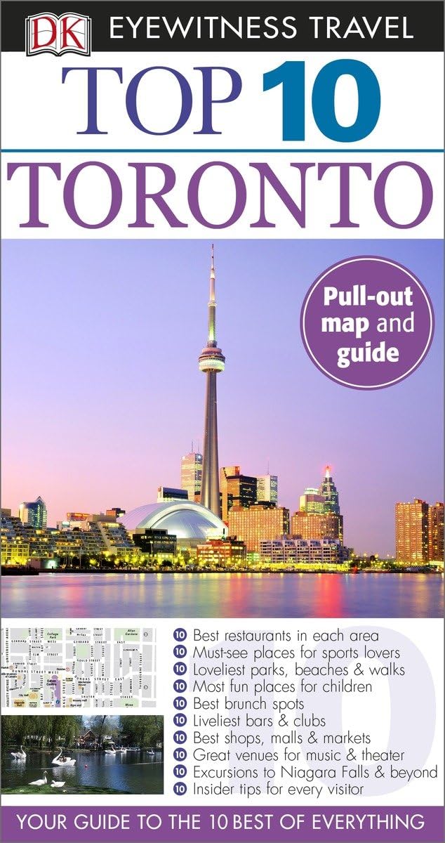 Top 10 Toronto (Eyewitness Top 10 Travel Guide) Reference Books