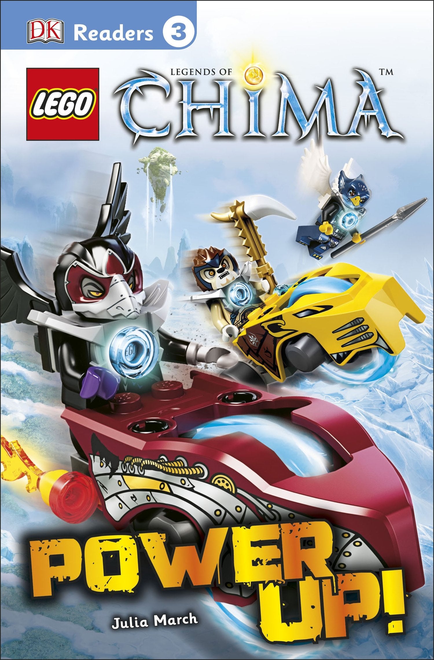 DK Readers L3: LEGO Legends of Chima: Power Up! book
