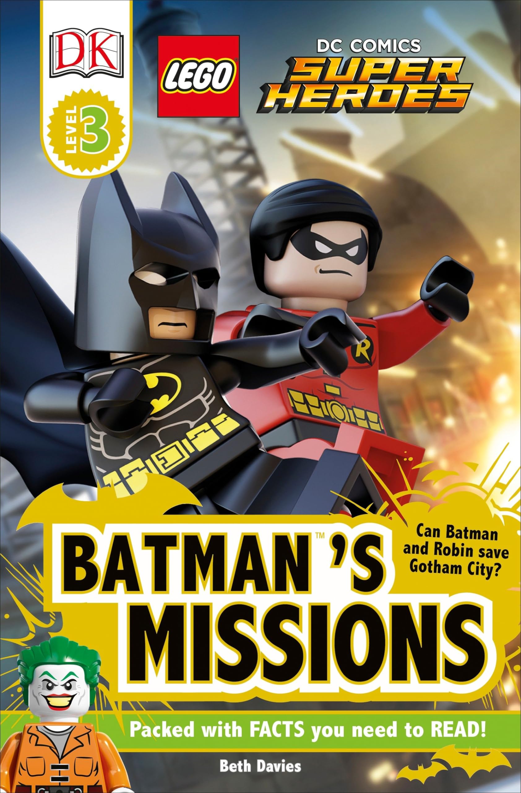 DK Readers L3: LEGO® DC Comics Super Heroes: Batman's Missions: Can Batman and Robin Save Gotham City? (DK Readers Level 3) Manga