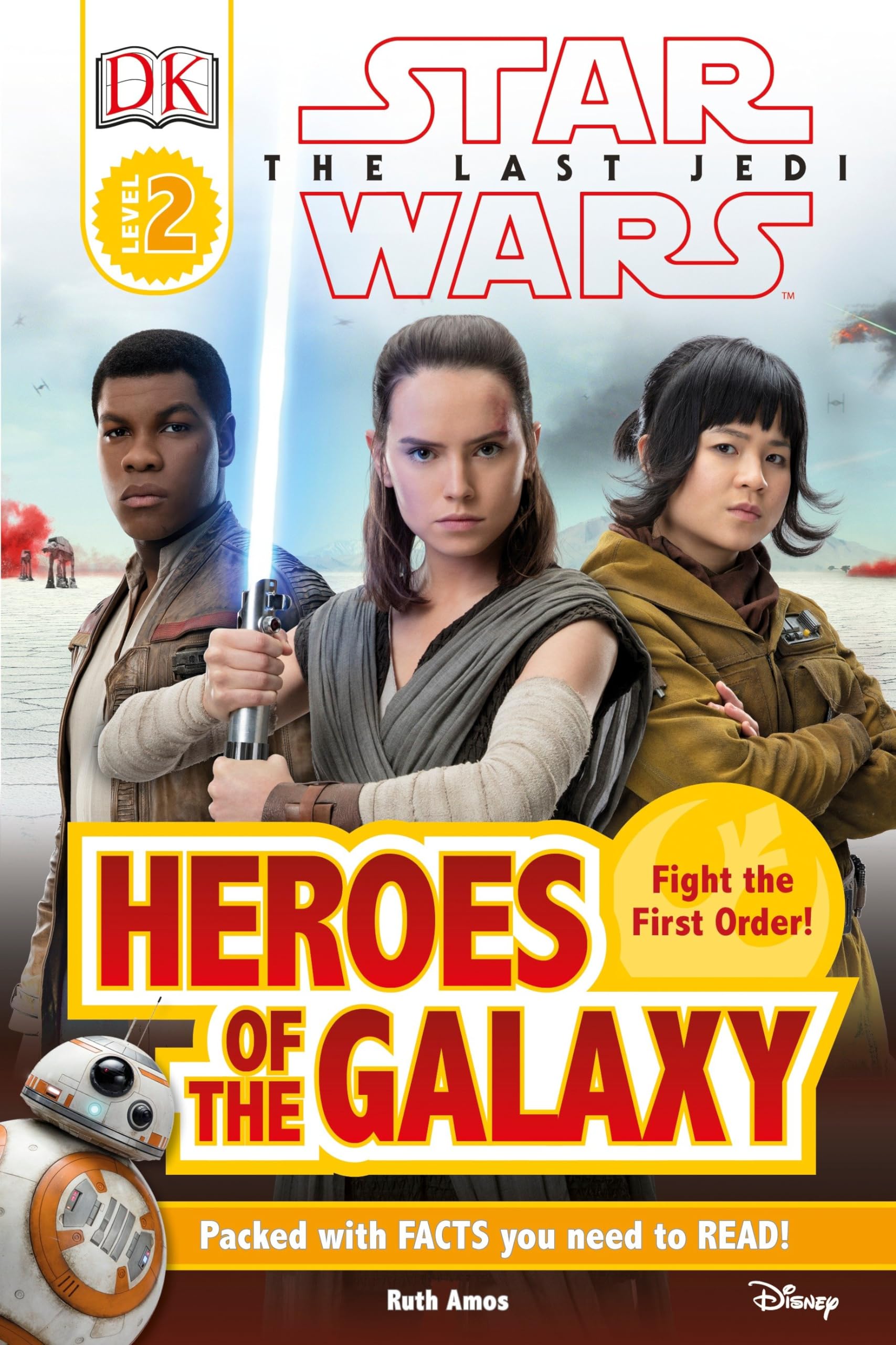 DK Reader L2 Star Wars The Last Jedi Heroes of the Galaxy book