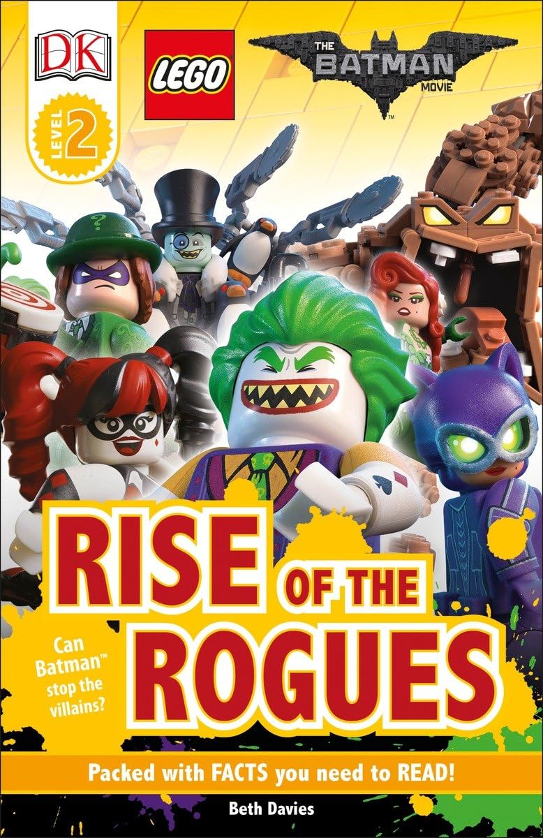 DK Readers L2: THE LEGO® BATMAN MOVIE Rise of the Rogues: Can Batman Stop the Villains? (DK Readers Level 2, Band 2) Study Guides