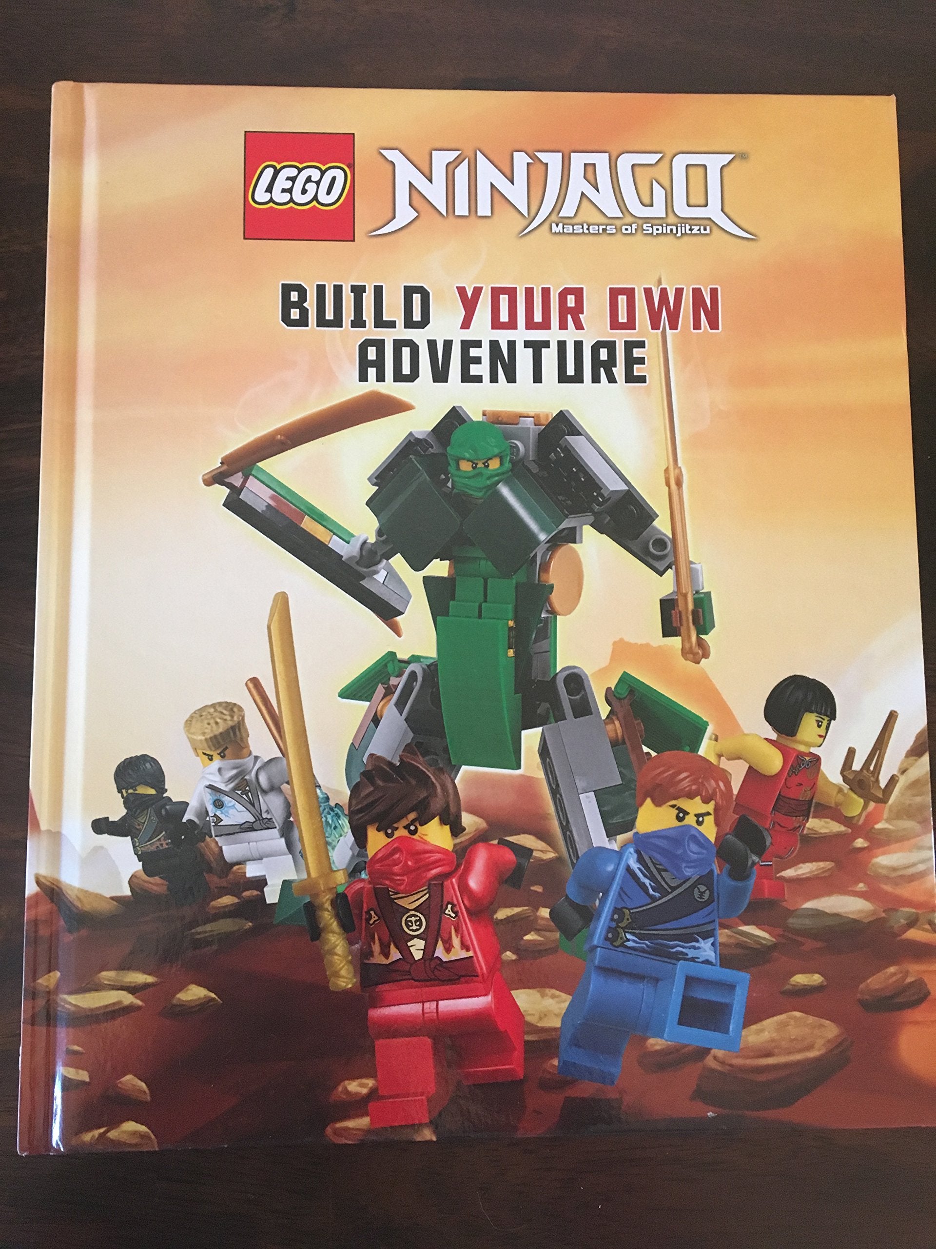 Ninjago Masters of Spinjitzu (Build Your Own Adventure) book