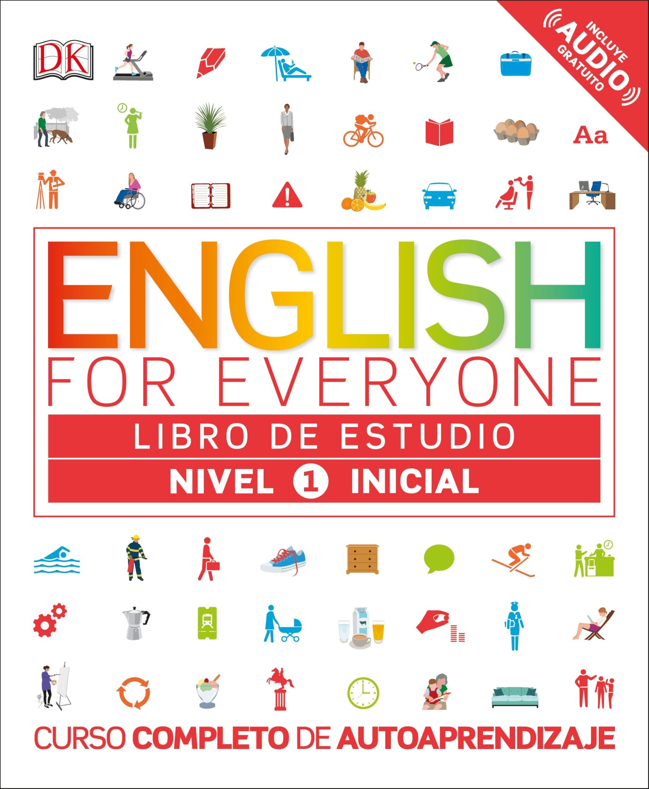 English for Everyone: Nivel 1: Inicial, Libro de Estudio Leisure, Home & Garden