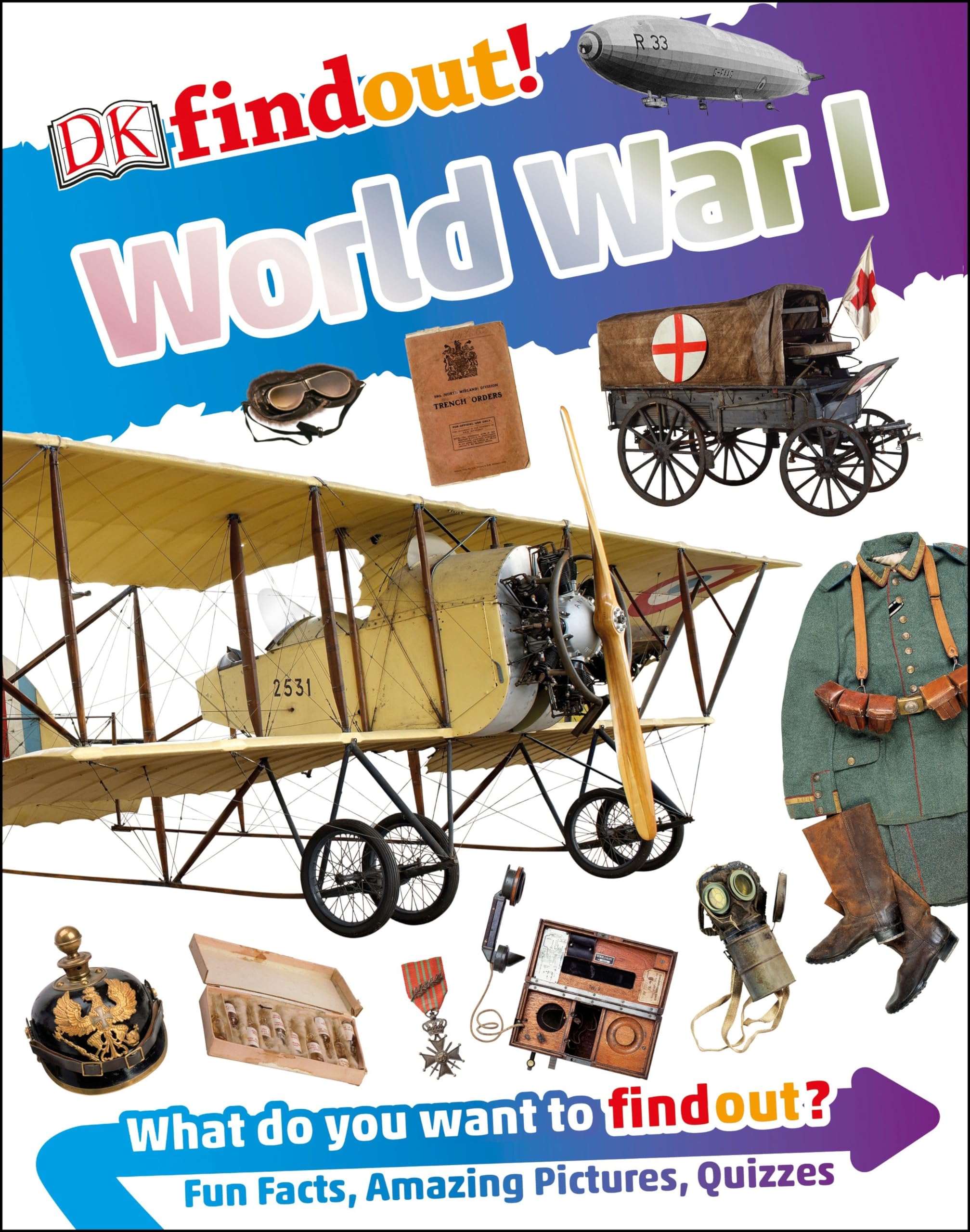 Dkfindout! World War I Non-fiction books for kids