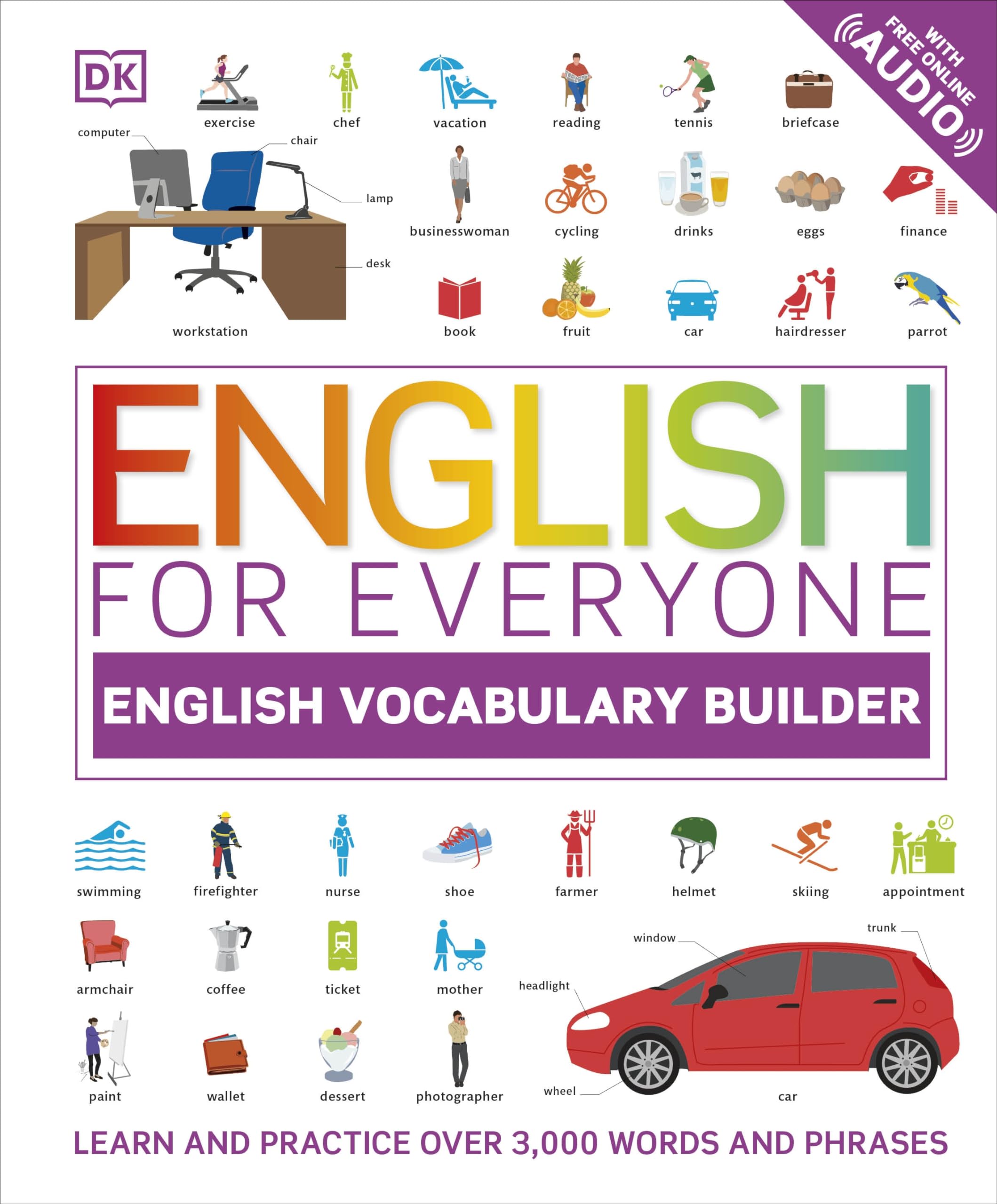 English for Everyone: English Vocabulary Builder (Library Edition) (DK English for Everyone) Foreign Languages ​​& Dictionaries