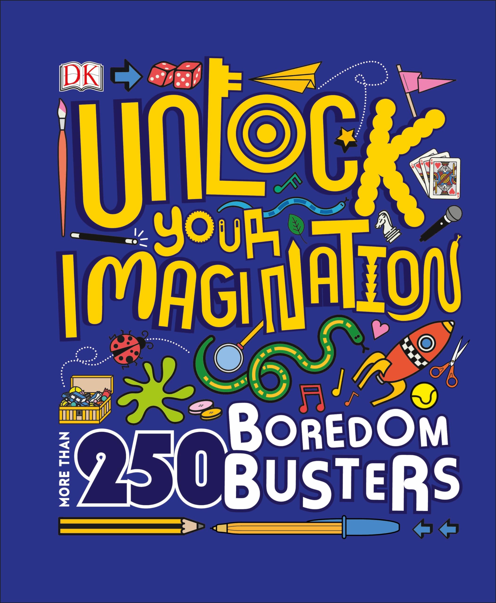 Unlock Your Imagination: 250 Boredom Busters Fun Ideas for Games, Crafts, and Challenges Tiptoi & Games