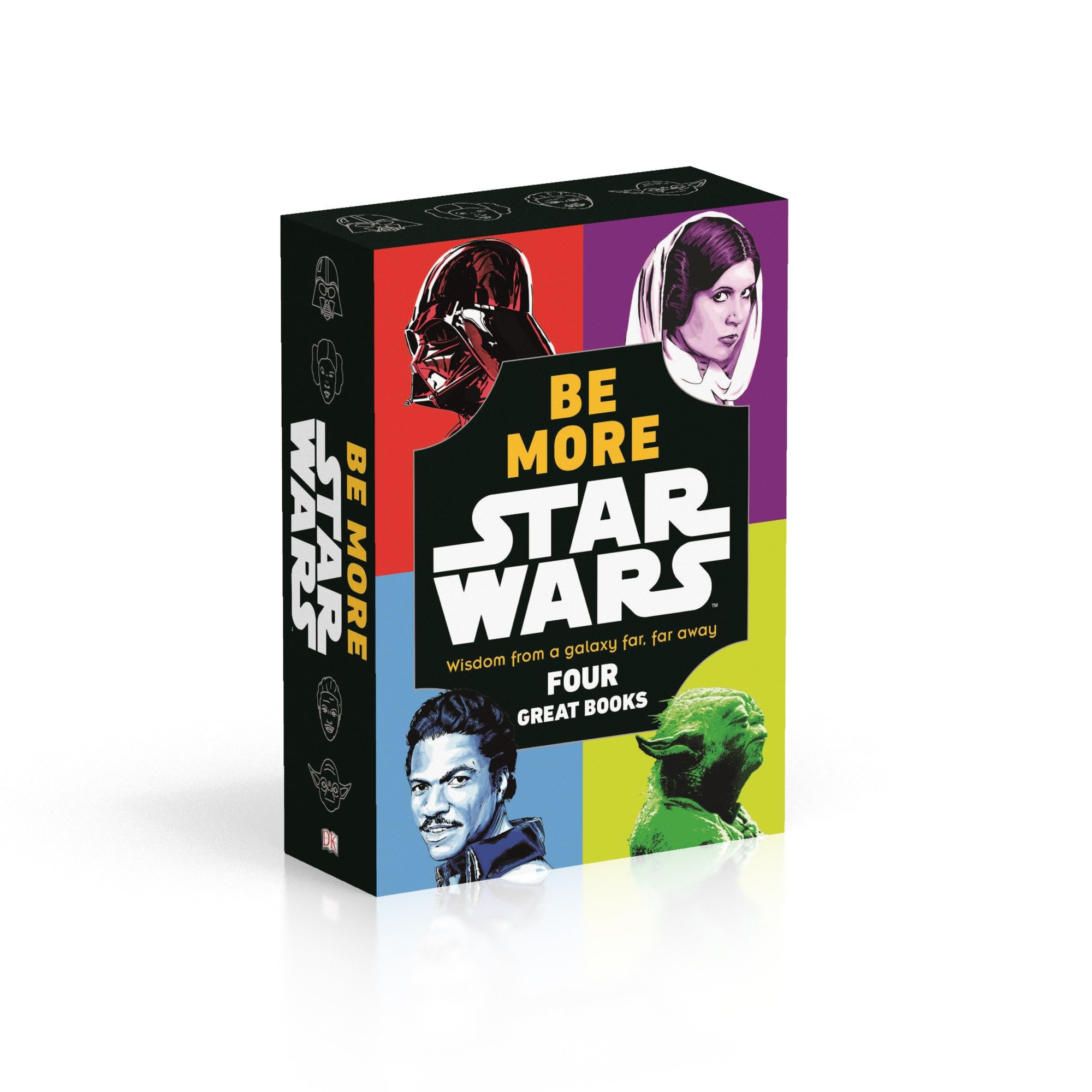 Star Wars Be More Box Set: Wisdom From a Galaxy Far, Far, Awayâ€”Four Great Books Film, Art & Culture