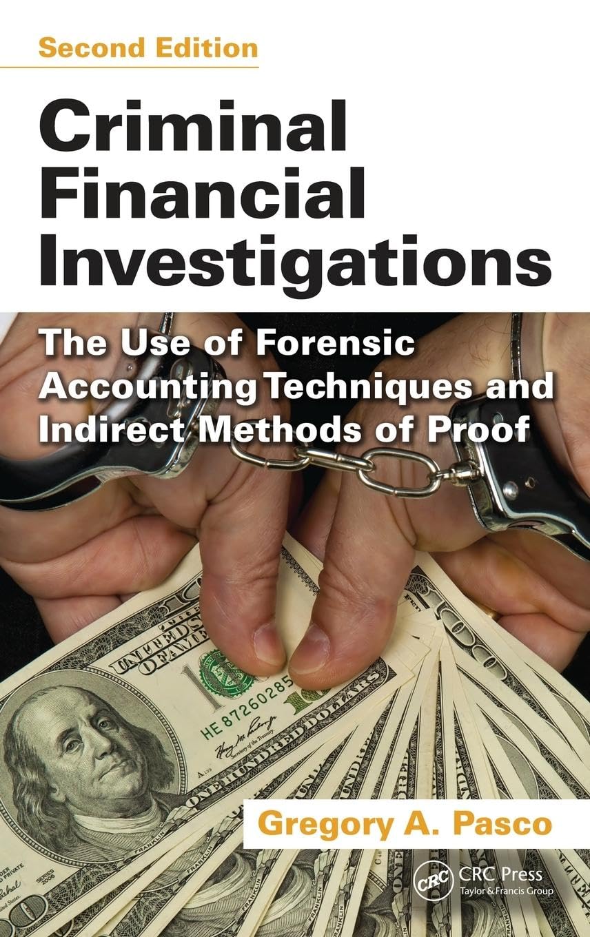 Product Image: Criminal Financial Investigations