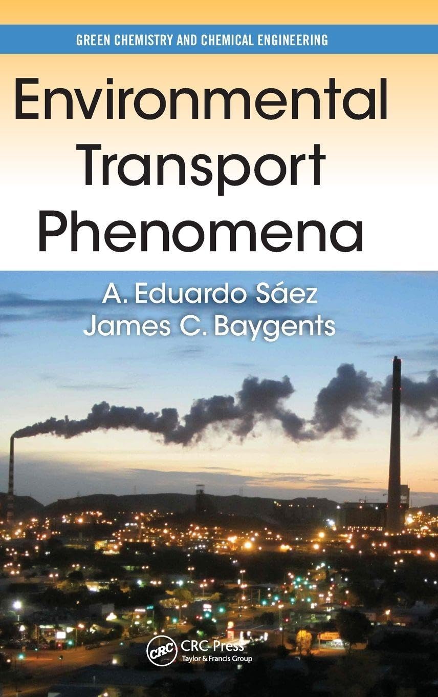 Product Image: Environmental Transport Phenomena