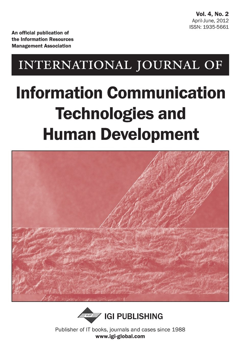 International Journal of Information Communication Technologies and Human Development, Vol 4 ISS 2 Computer Science
