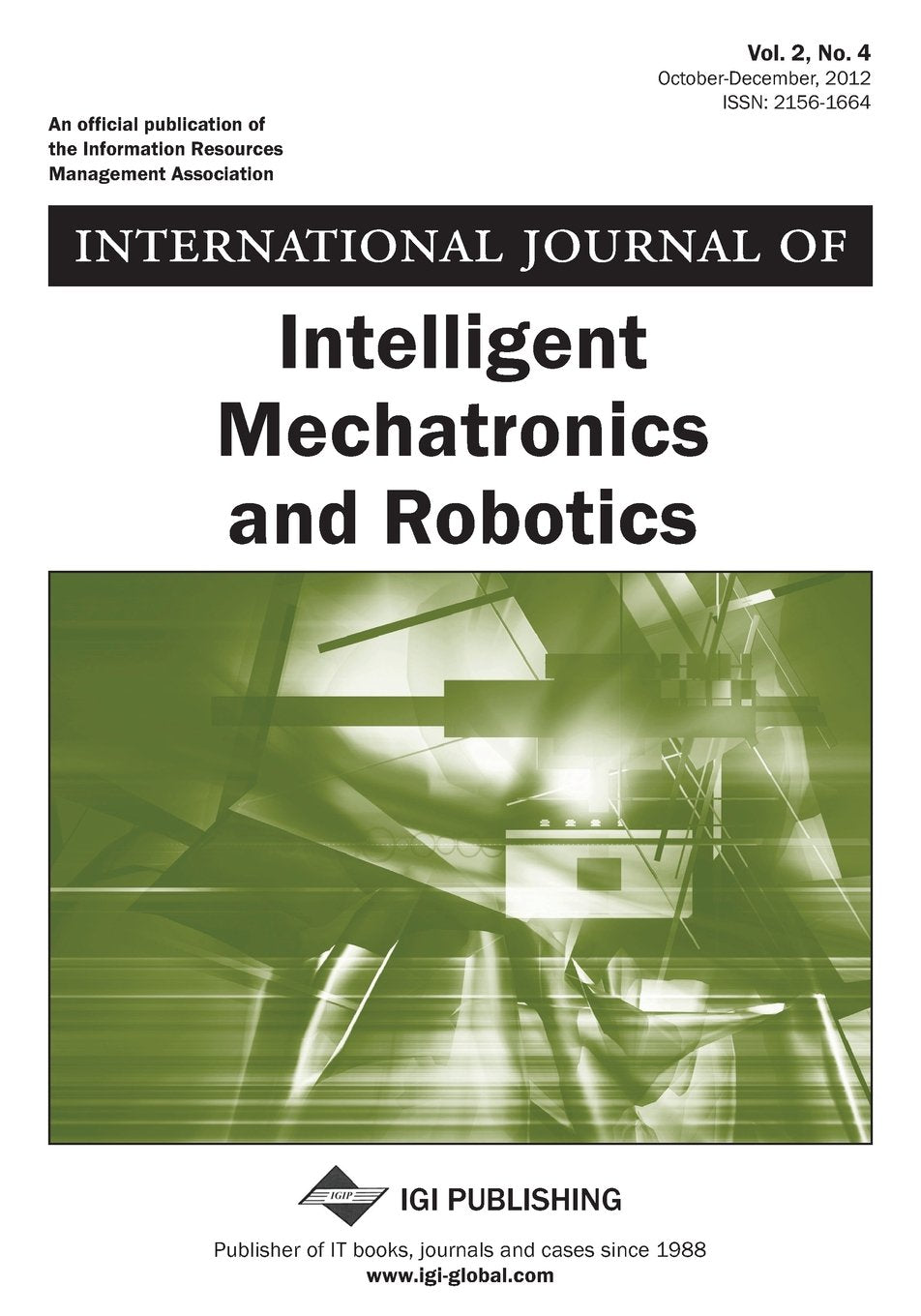 International Journal of Intelligent Mechatronics and Robotics, Vol 2 ISS 4 Computer Science