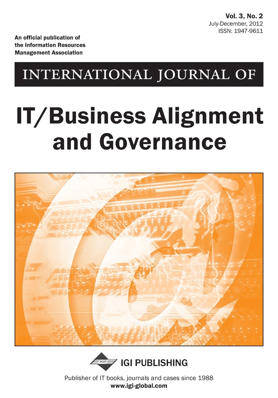 International Journal of It/Business Alignment and Governance, Vol 3 ISS 2 Computer Science