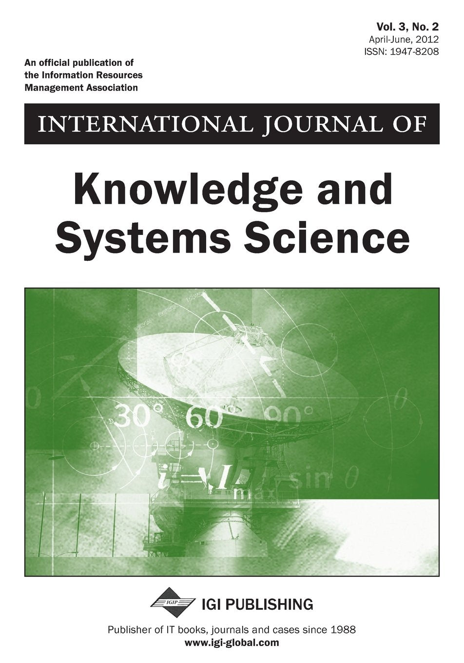 International Journal of Knowledge and Systems Science, Vol 3 ISS 2 Books