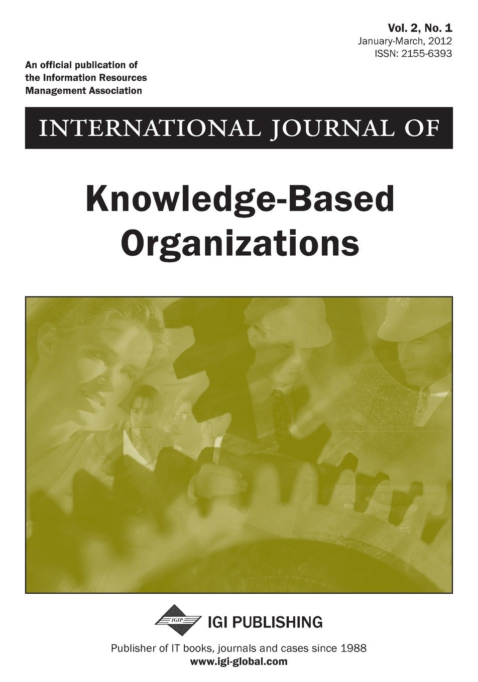 International Journal of Knowledge-Based Organizations (Vol. 2, No. 1) Books
