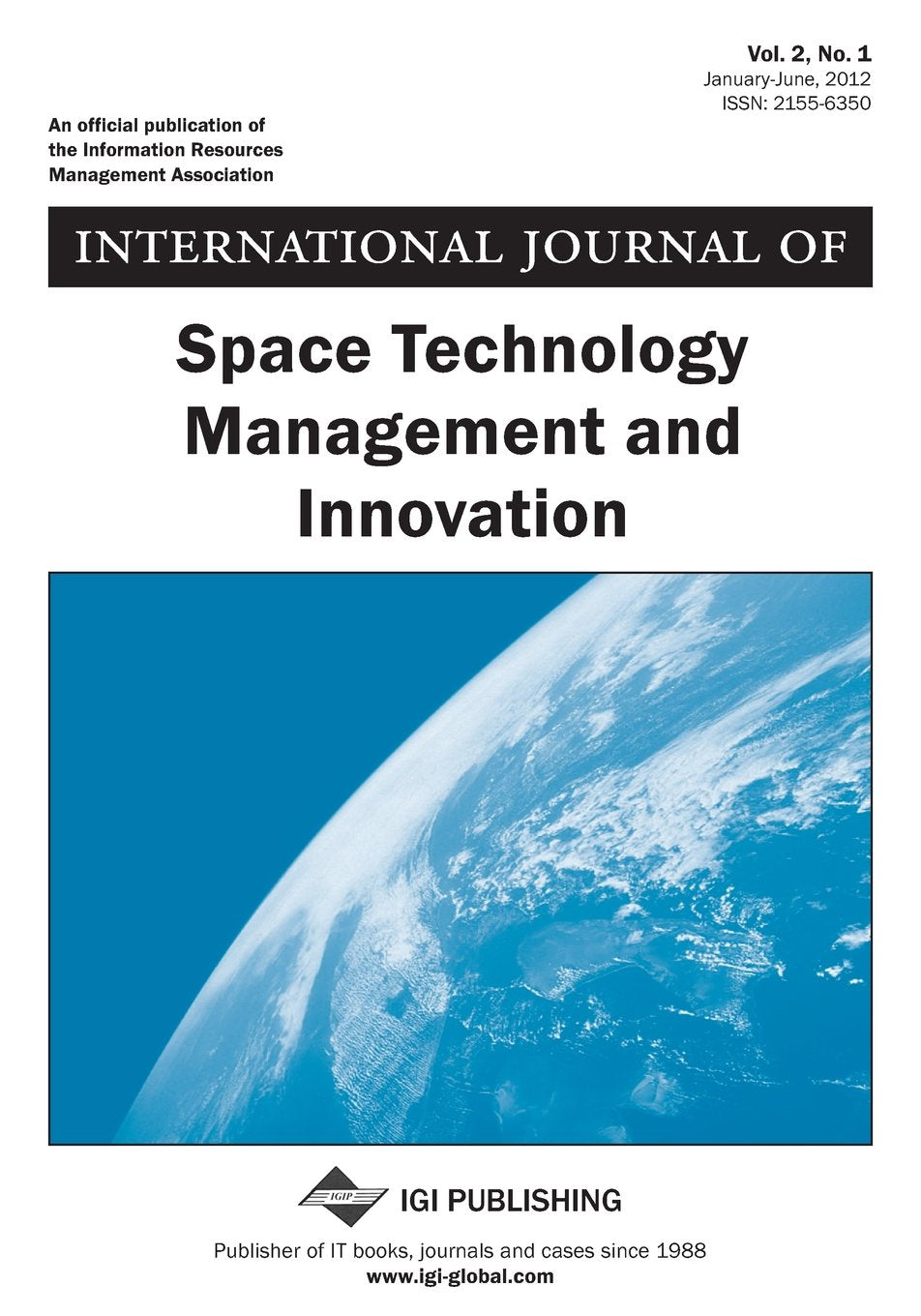 International Journal of Space Technology Management and Innovation, Vol 2 ISS 1 Books