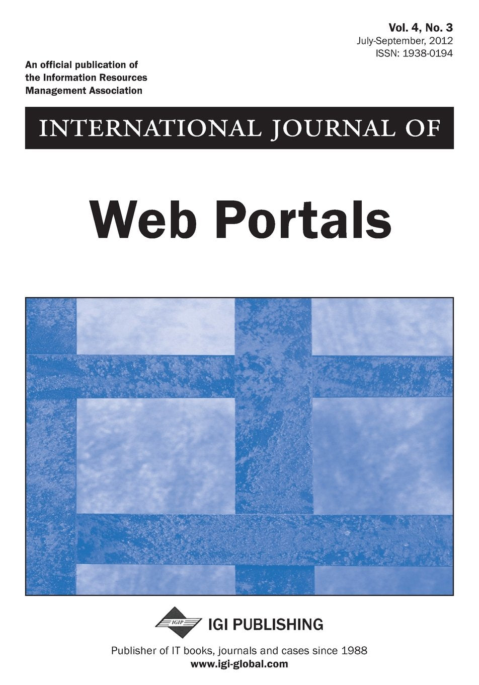 International Journal of Web Portals, Vol 4 Iss3 Computer Science