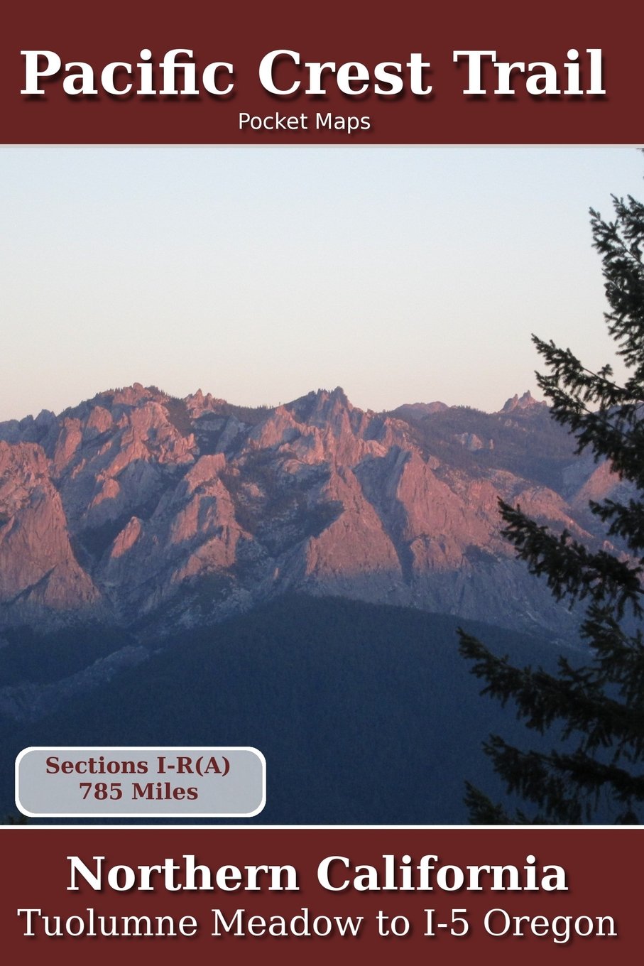 Pacific Crest Trail Pocket Maps - Northern California Maps & Plans