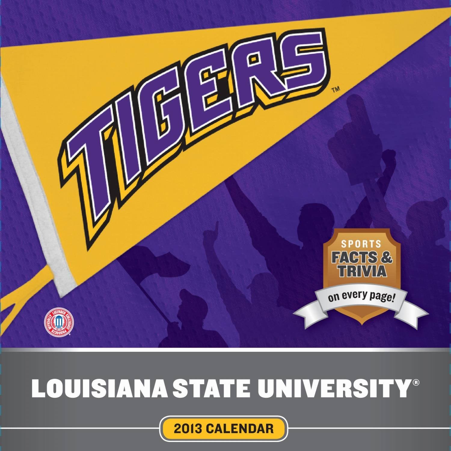 Lsu Tigers College 2013 Box Calendar Leisure & Fun