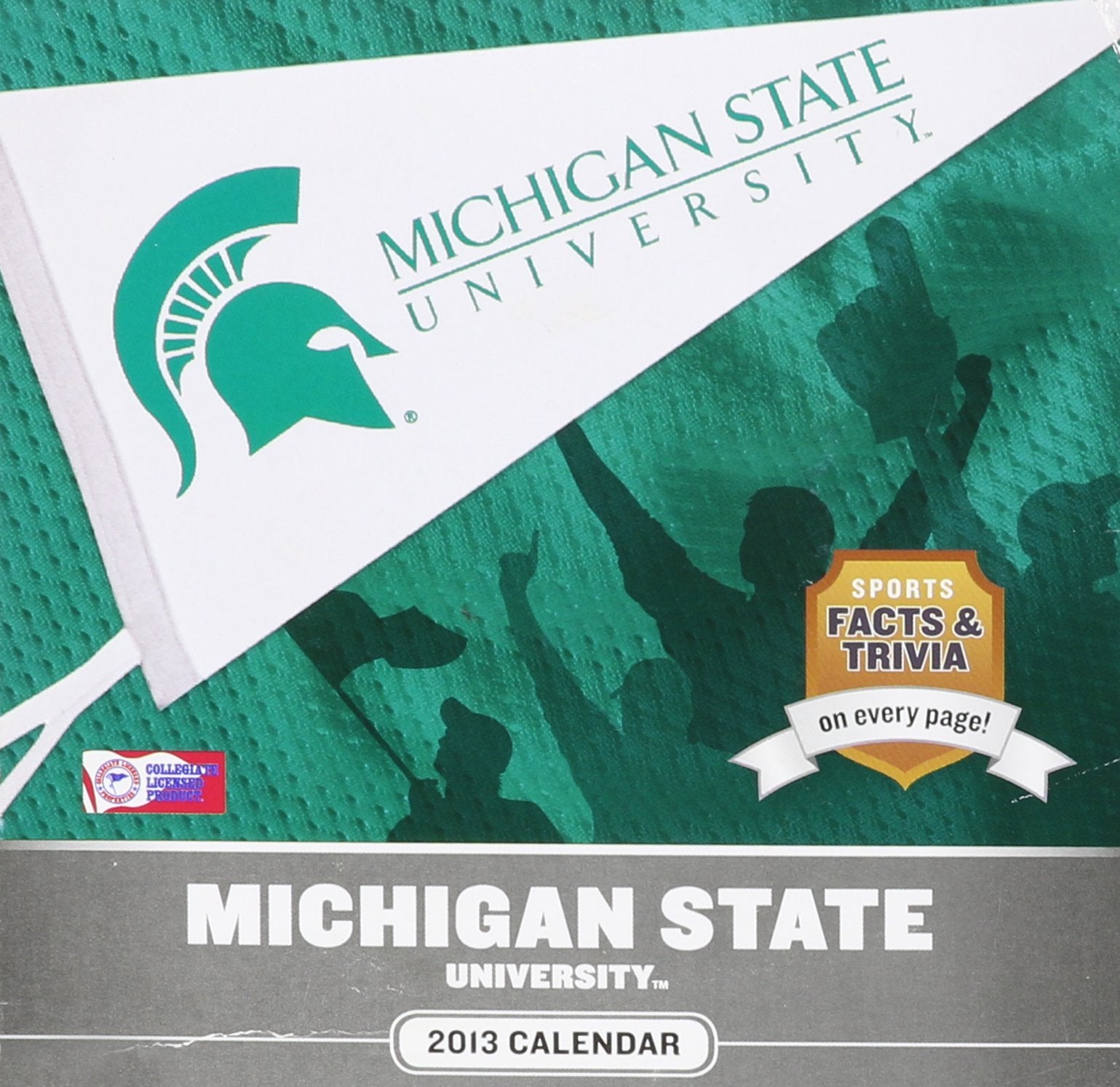 Michigan State Spartans College 2013 Box Calendar Leisure & Fun
