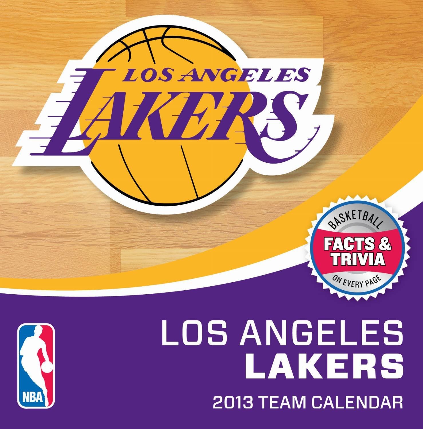 Los Angeles Lakers Nba 2013 Box Calendar Leisure & Fun