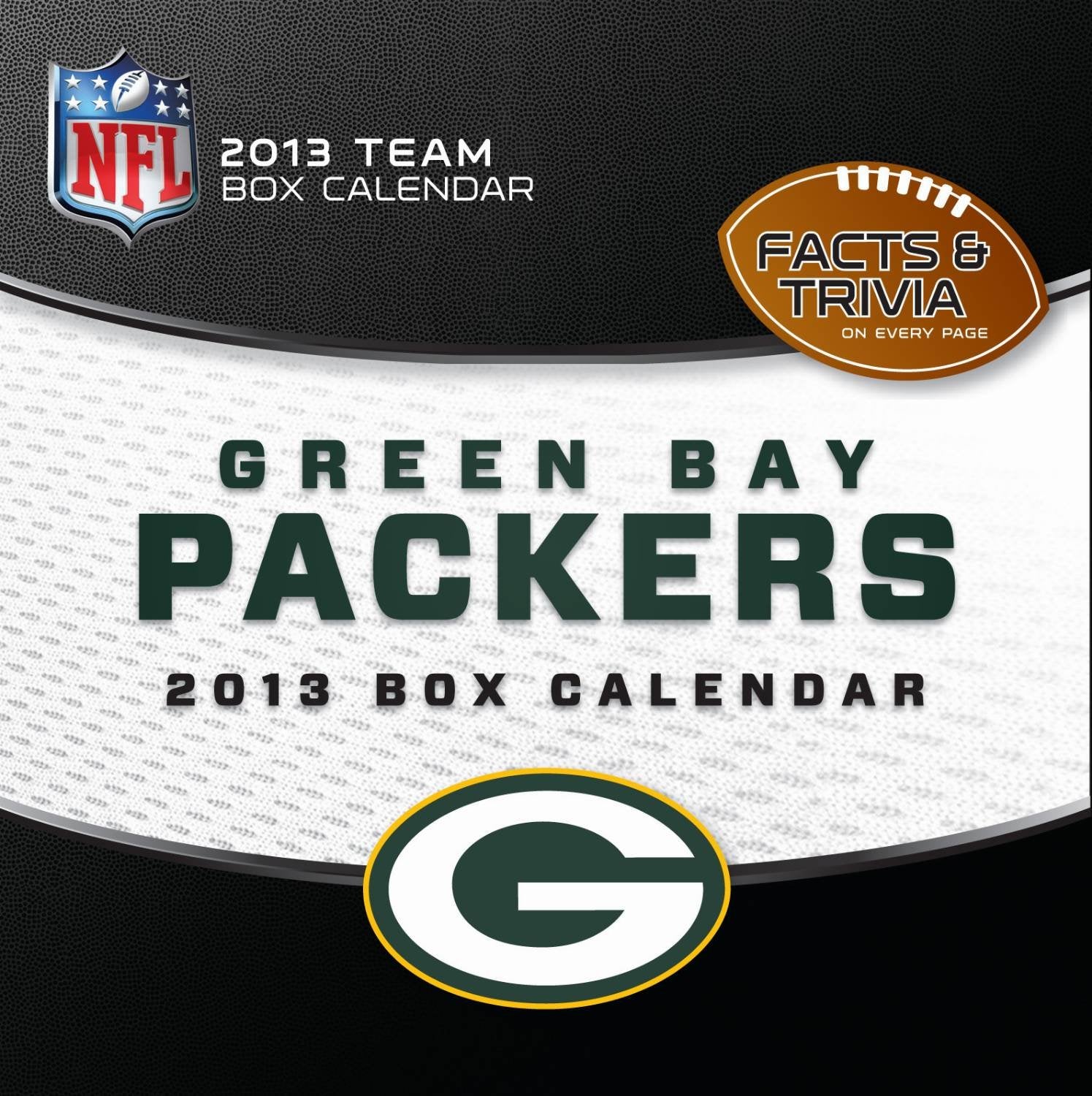 Green Bay Packers NFL 2013 Team Calendar Leisure & Fun