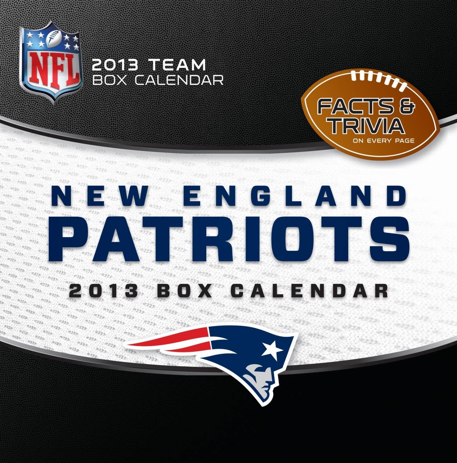 New England Patriots NFL 2013 Box Calendar Leisure & Fun