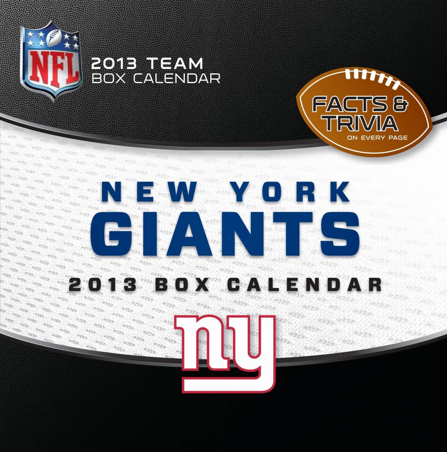 New York Giants NFL 2013 Box Calendar Leisure & Fun