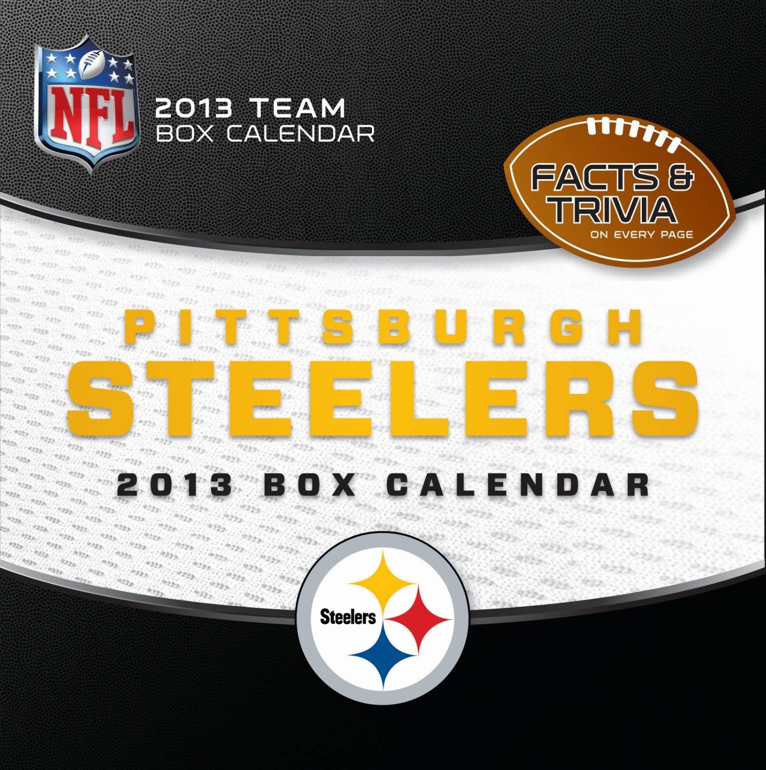 Pittsburgh Steelers NFL 2013 Box Calendar Leisure & Fun