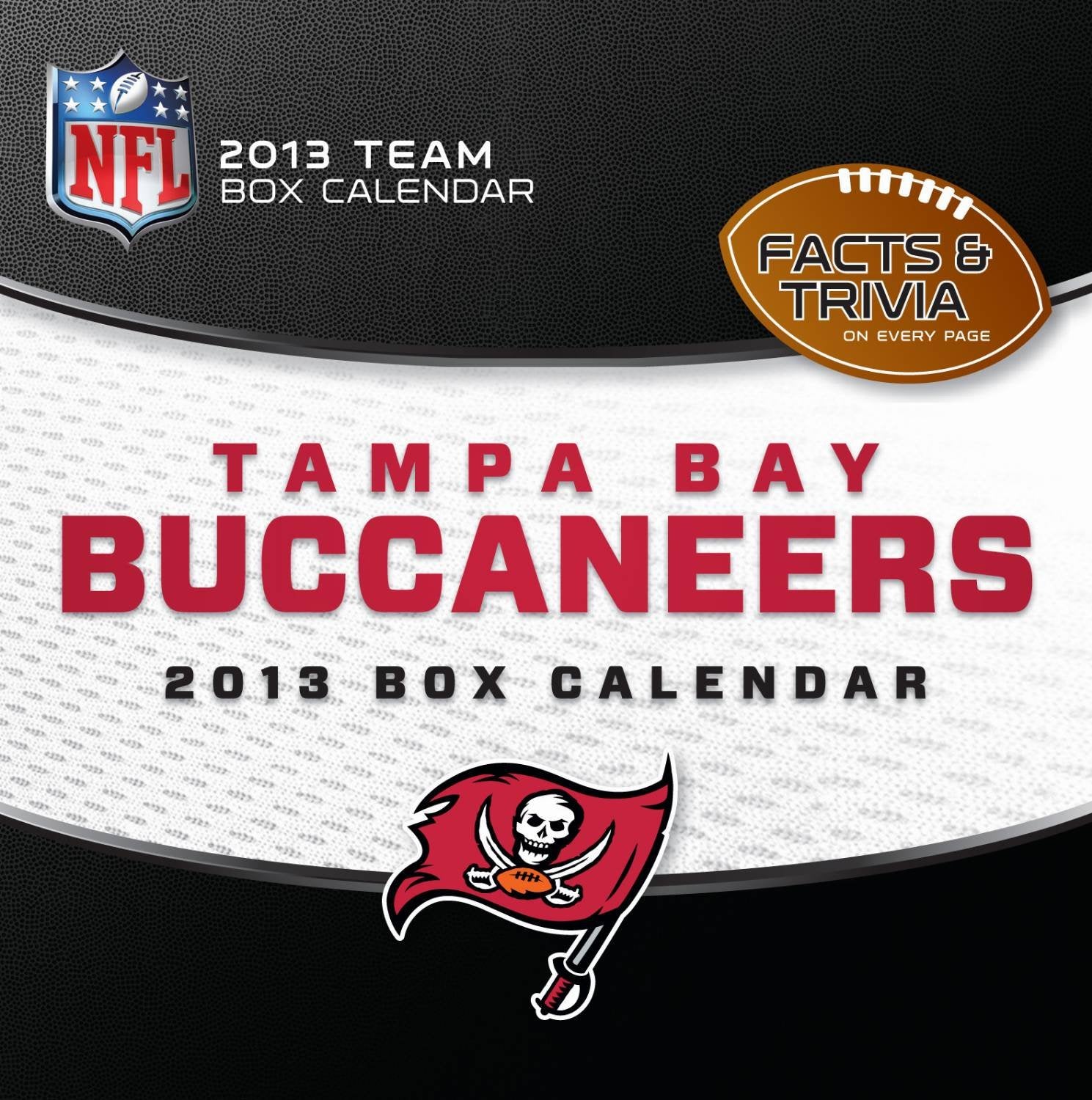 Tampa Bay Buccaneers NFL 2013 Box Calendar Leisure & Fun
