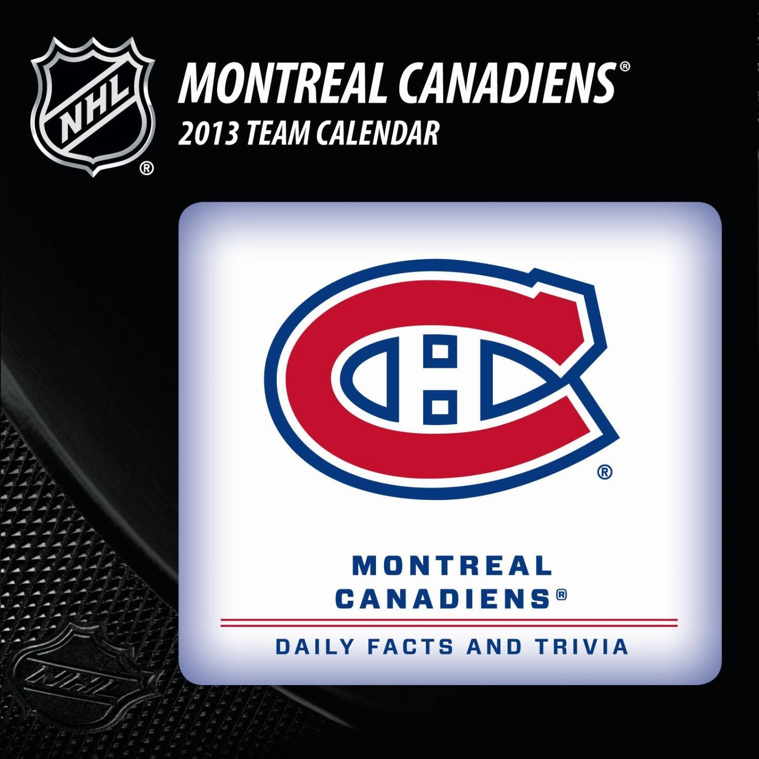 Montreal Canadiens Nhl 2013 Box Calendar Leisure & Fun