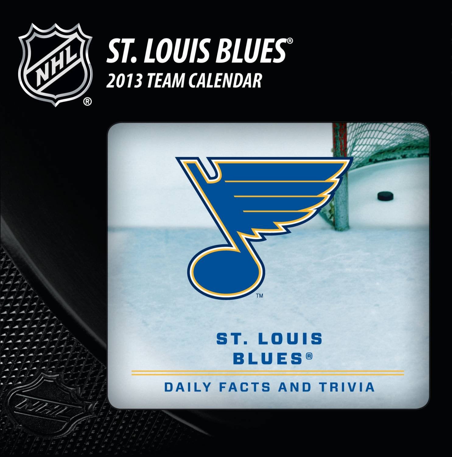 St. Louis Blues Nhl 2013 Box Calendar Leisure & Fun