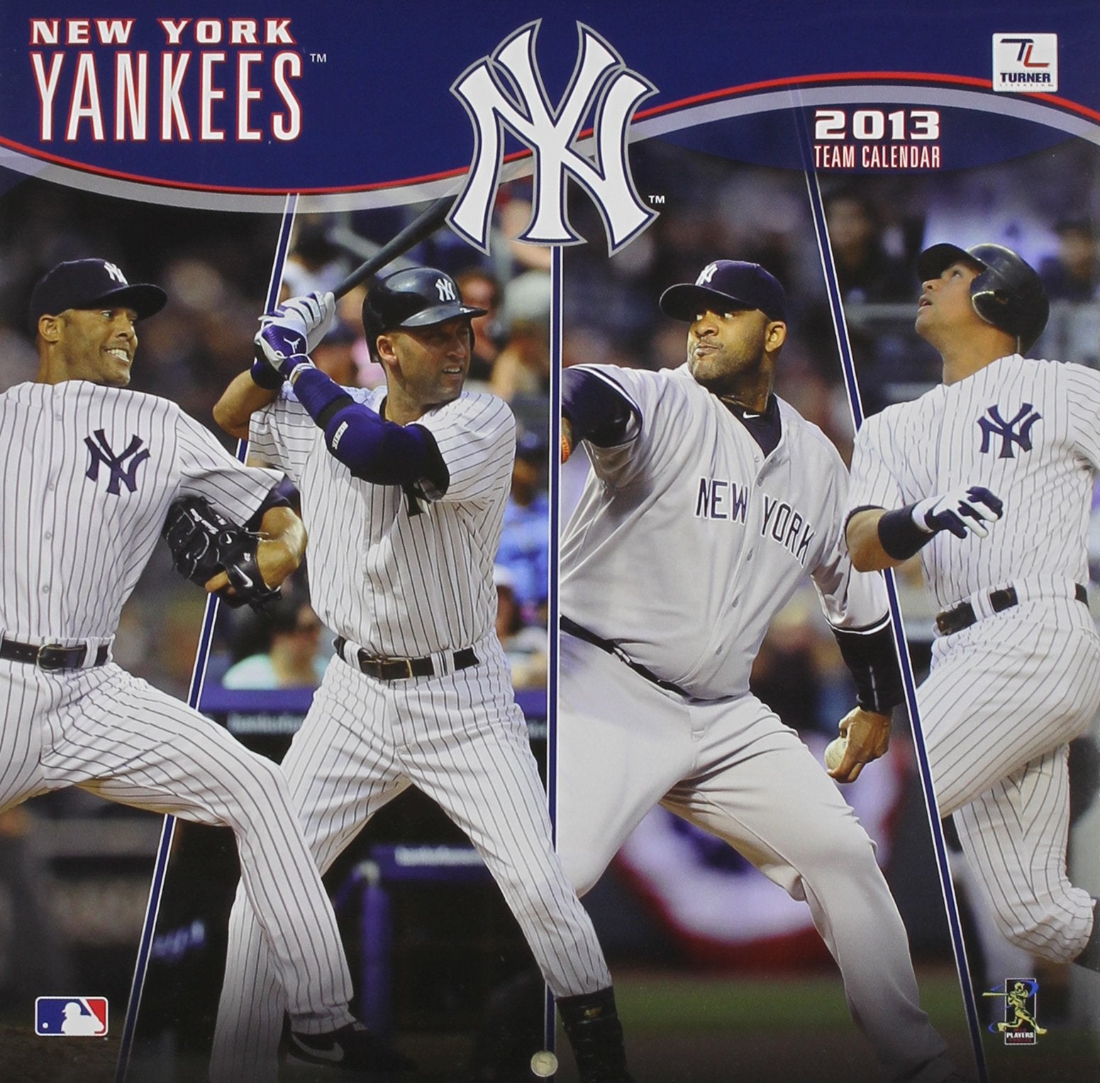 New York Yankees 2013 Team Calendar Leisure & Fun