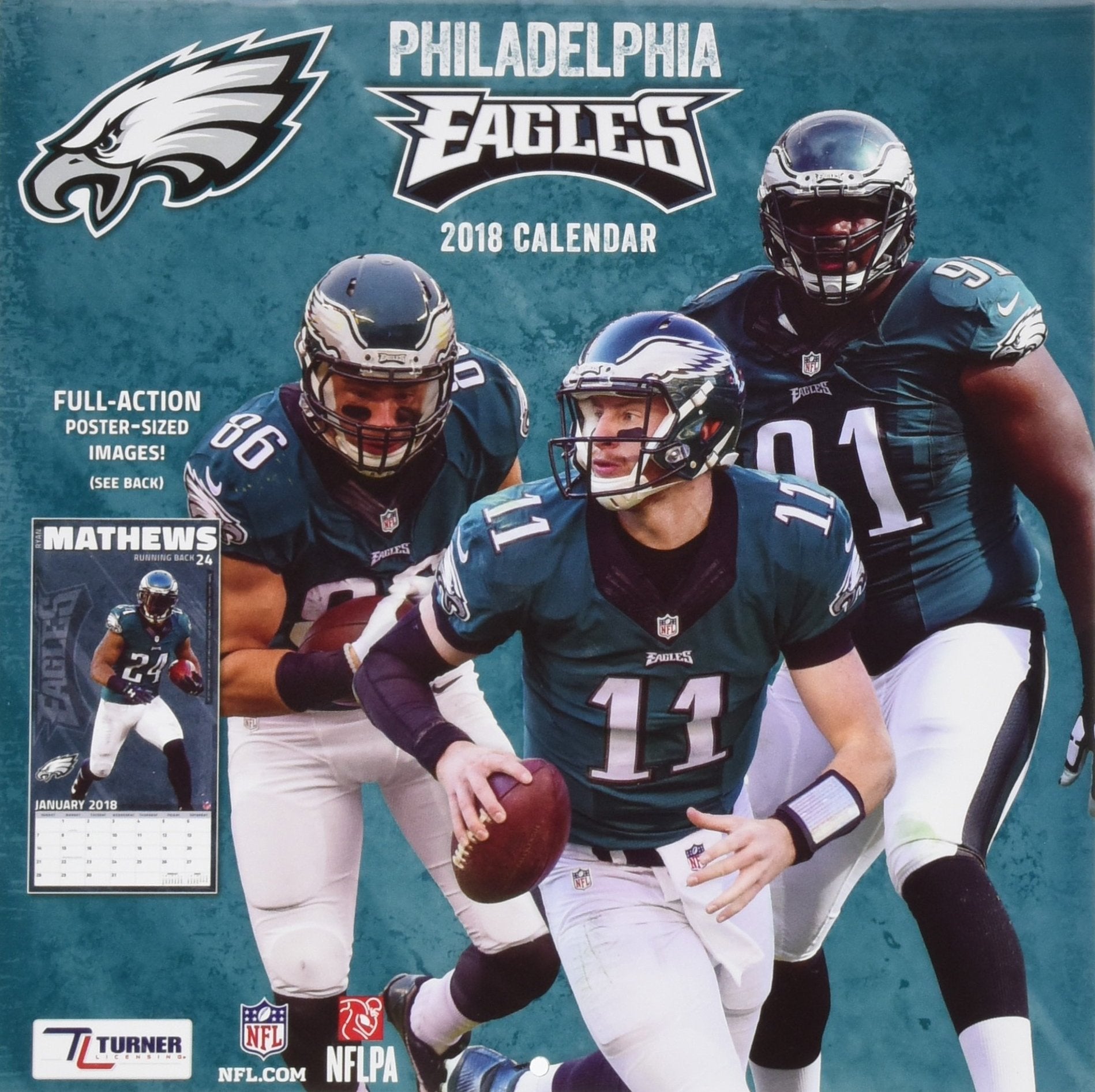 Philadelphia Eagles 2018 Calendar Leisure & Fun