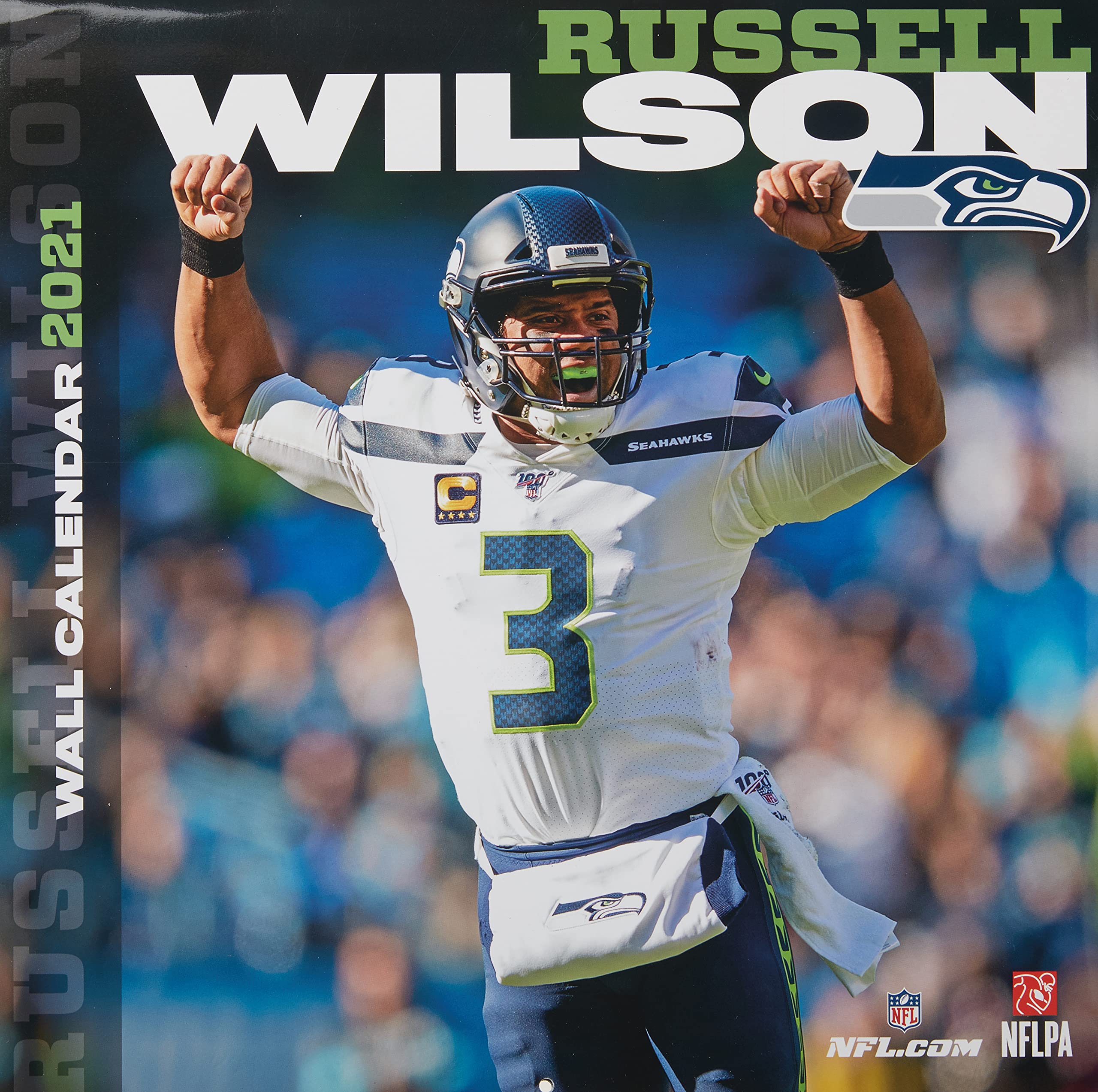 Seattle Seahawks Russell Wilson 2021 Calendar Leisure & Fun
