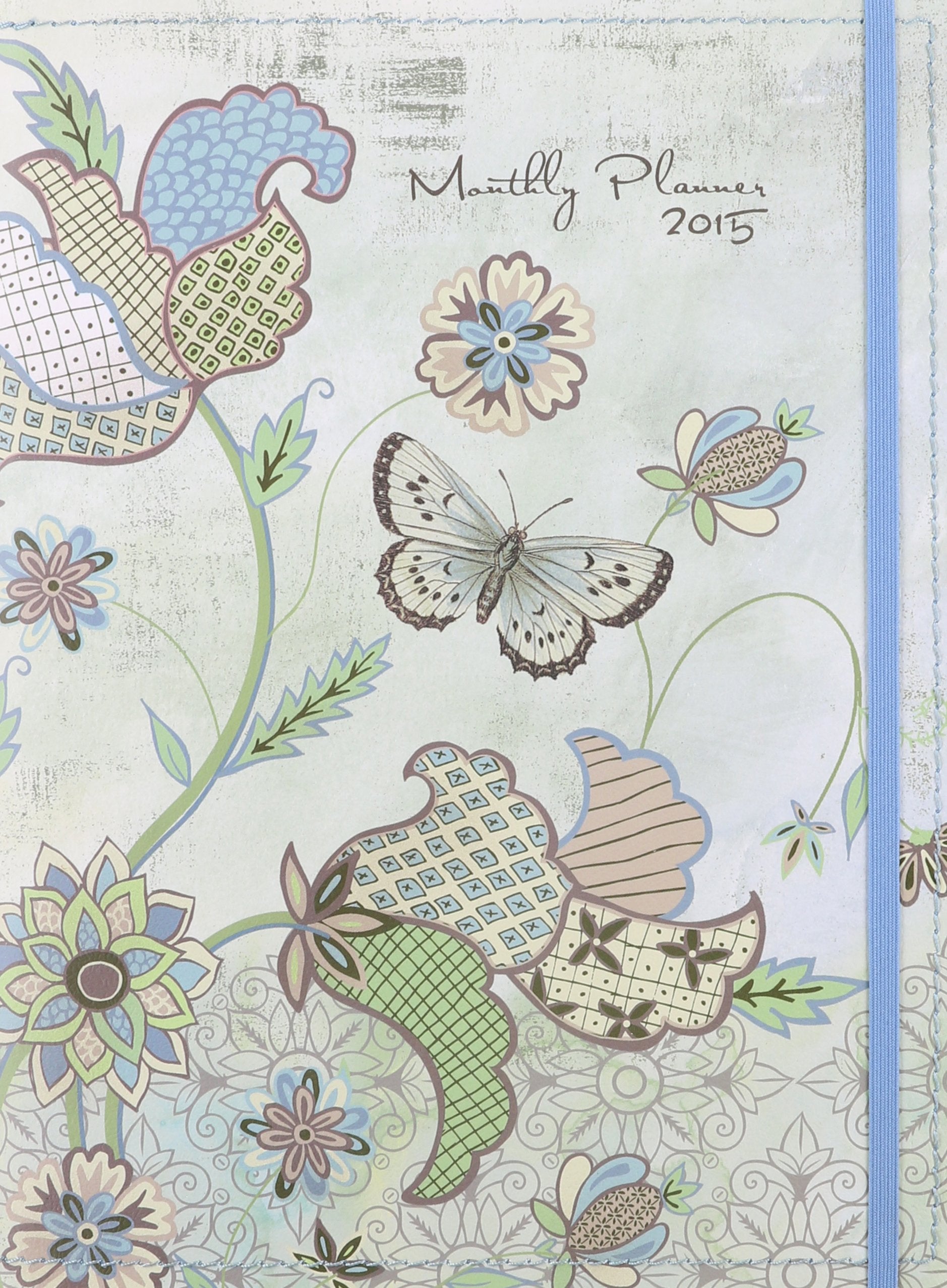 Exuberance 2015 17 Month Monthly Planner Books