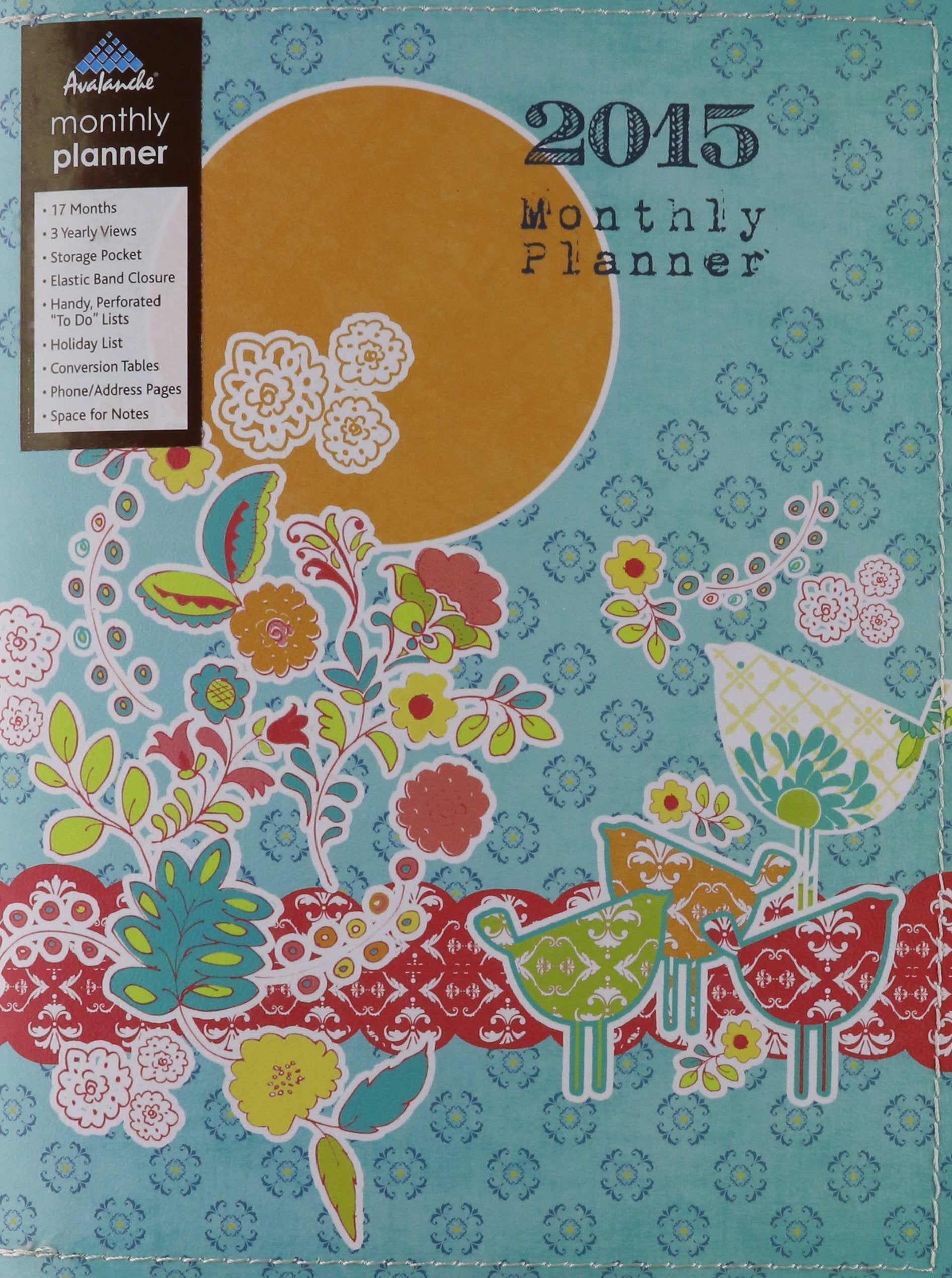 Fresh Picked 2015 17 Month Monthly Planner Books